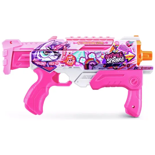 XSHOT vandens šautuvas Fast-Fill Skins Pink Party, 118135(11854E)