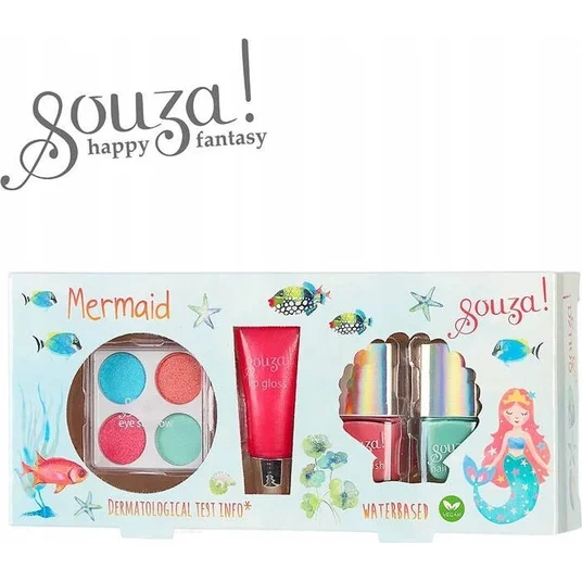 Souza! Mermaid Makeup Cosmetics 7 vnt.
