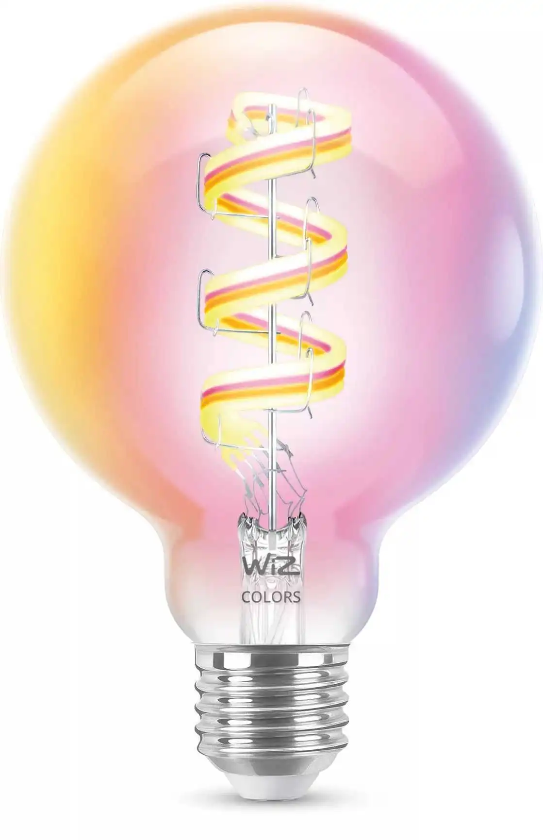 WiZ viedlampa, E27, G95, RGB, Wi-Fi