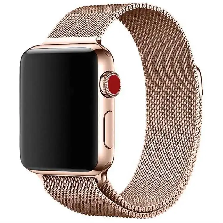 WAVE Viļņota tērauda pīta siksniņa Apple