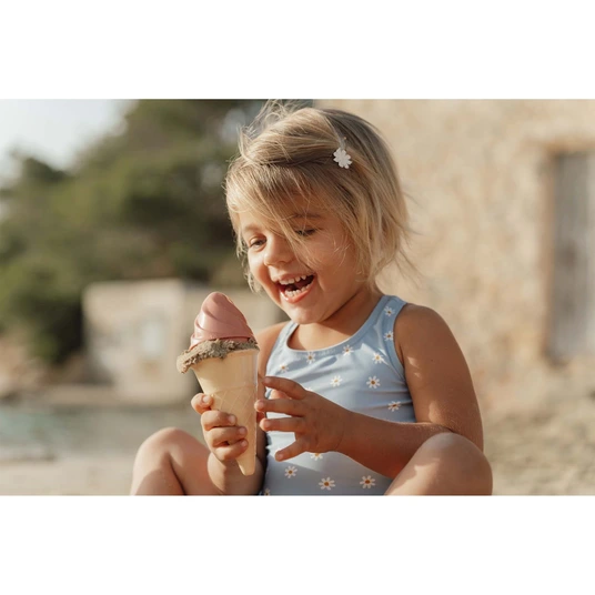 Little Dutch paplūdimio rinkinys Ice Cream, mėlyna