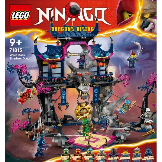 LEGO® 71813 NINJAGO® Šešėlių dodžo su vilko kauke