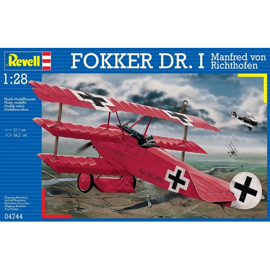 Plastic model Fokker Dr. I
