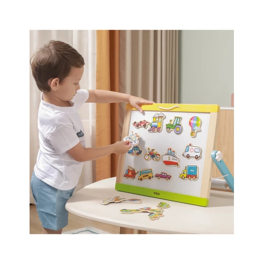 Puidust magnetite komplekt Viga Toys Vehicles