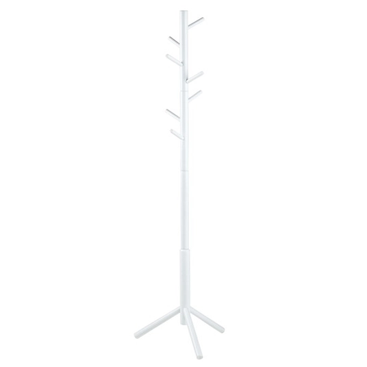 Põrandanagi BREMEN 51x45xH176cm, 8-nagi, valge, materjal: puit, viimistlus: lakitud