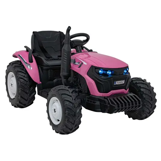 Laste elektriline traktor Grow 1804, roosa