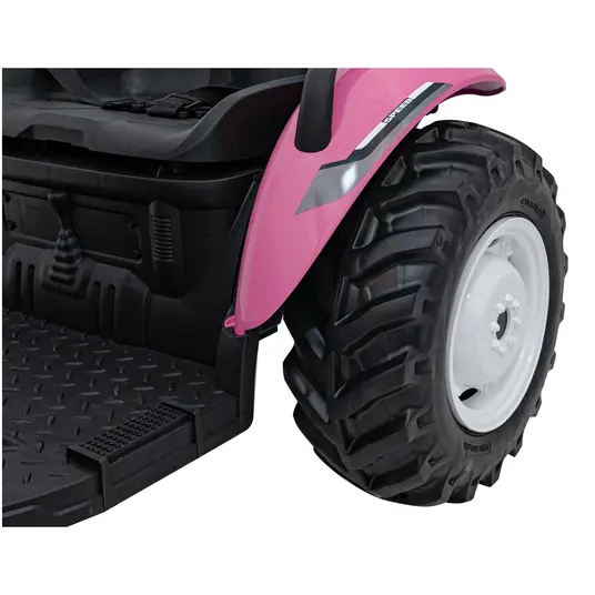 Laste elektriline traktor Grow 1804, roosa