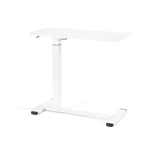 Unikaalne LAPTOP DESK valge reguleeritava kõrgusega kirjutuslaud