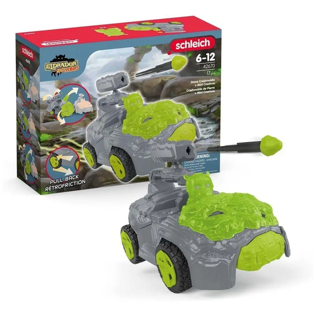 Schleich Eldrador Creatures Stone CrashMobile kaujas