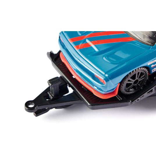 SIKU Dodge Charger su Dodge Challenger SRT Racing ir priekaba, 1:55