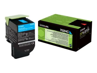 "Lexmark tonera kasetne 70C2HC0 (zilā