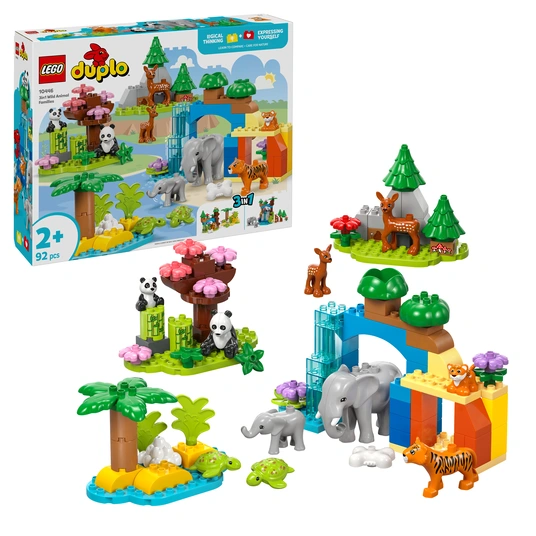 LEGO® 10446 DUPLO Town 3in1 metsloomade pered