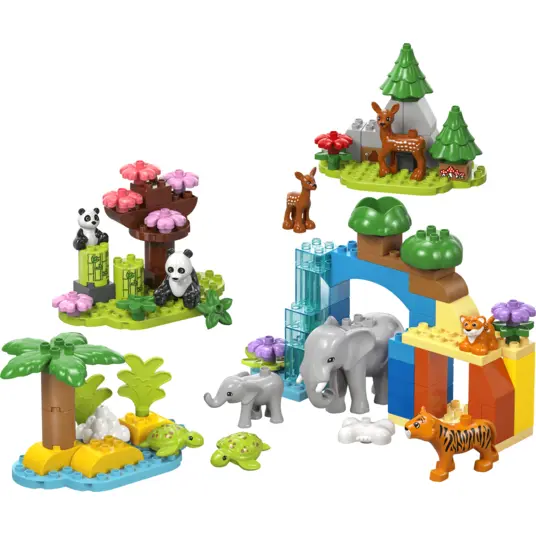 LEGO® 10446 DUPLO Town 3in1 metsloomade pered