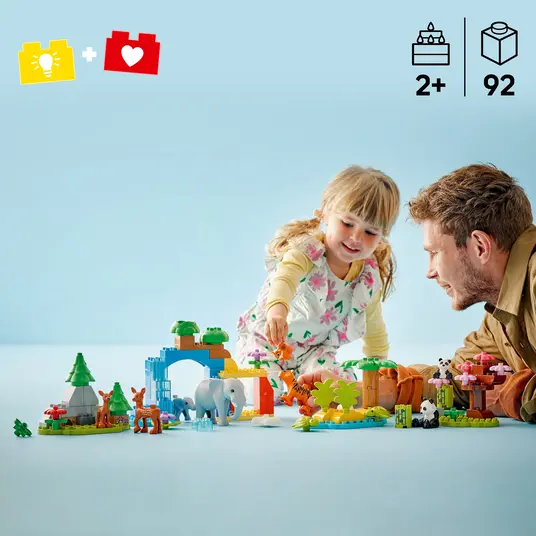 LEGO® 10446 DUPLO Town 3in1 metsloomade pered