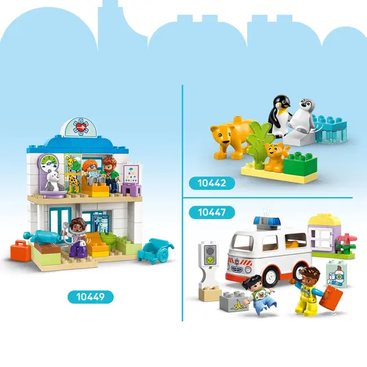 LEGO® 10446 DUPLO Town 3in1 metsloomade pered