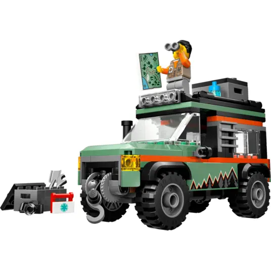 LEGO® 60447 LEGO City Maastikuauto 4x4 mägiveok