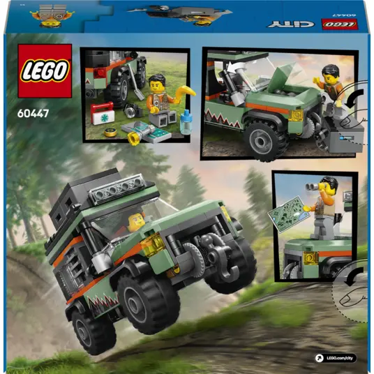 LEGO® 60447 LEGO City Maastikuauto 4x4 mägiveok