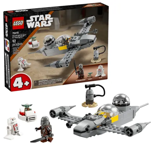 LEGO® 75410 Star Wars TM Mando ja Grogu lahingulaev N-1 LEGO® 75410 Star Wars TM Mando ja Grogu lahingulaev N-1
