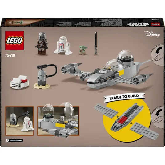 LEGO® 75410 Star Wars TM Mando ja Grogu lahingulaev N-1 LEGO® 75410 Star Wars TM Mando ja Grogu lahingulaev N-1