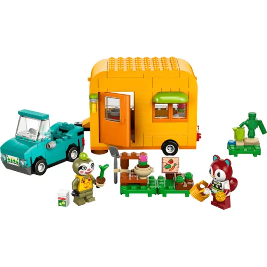 LEGO® 77054 Animal Crossing Leif kaubik ja aiatarvete kauplus