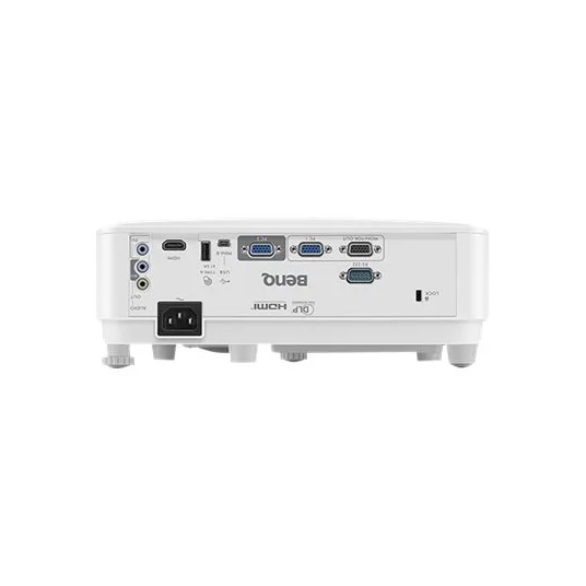 BenQ MW809STH - DLP projector - portable - 3D - 3600 ANSI lumens - WXGA (1280 x 800) - 16:10 - 720p - short-throw fixed lens