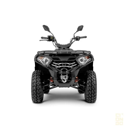 Keturratis Loncin Xwolf 300, juodas