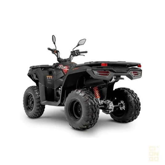 Keturratis Loncin Xwolf 300, juodas