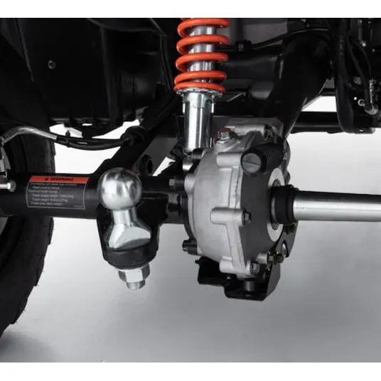 Keturratis Loncin Xwolf 300, juodas