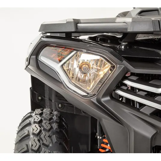 Keturratis Loncin Xwolf 300, juodas