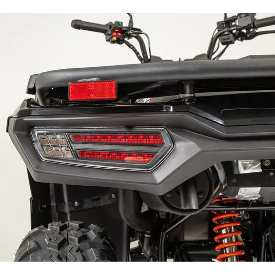 Keturratis Loncin Xwolf 300, juodas