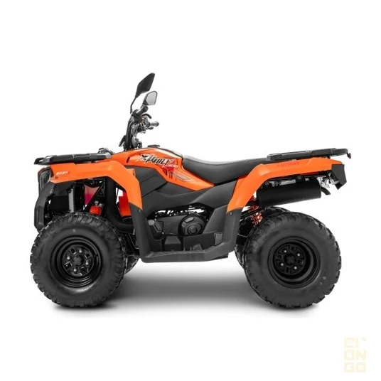 Keturratis Loncin Xwolf 300, oranžinis