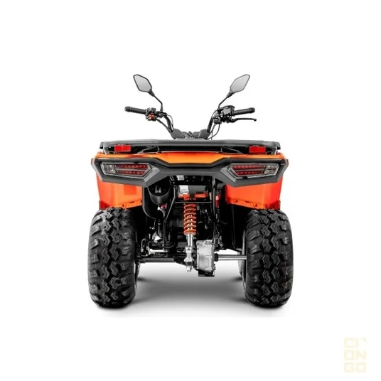 Keturratis Loncin Xwolf 300, oranžinis
