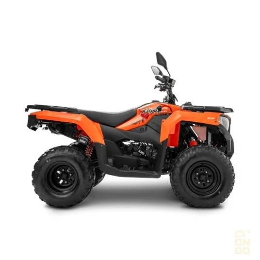 Keturratis Loncin Xwolf 300, oranžinis