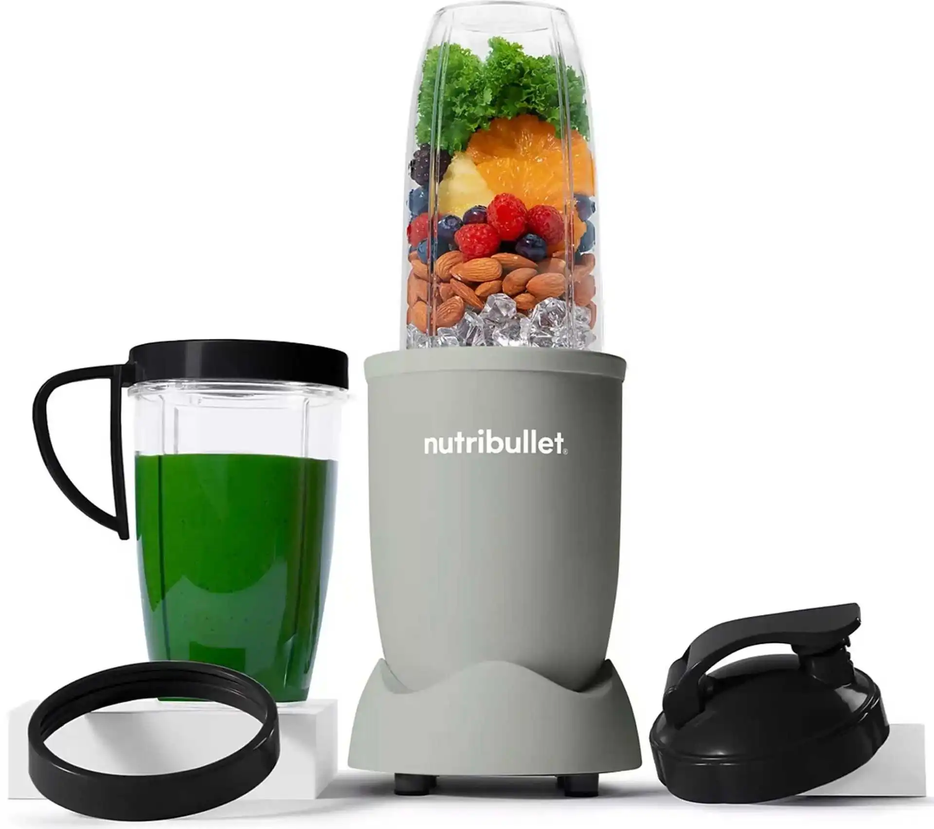"Nutribullet NB907MAJD matēti zaļā krāsā