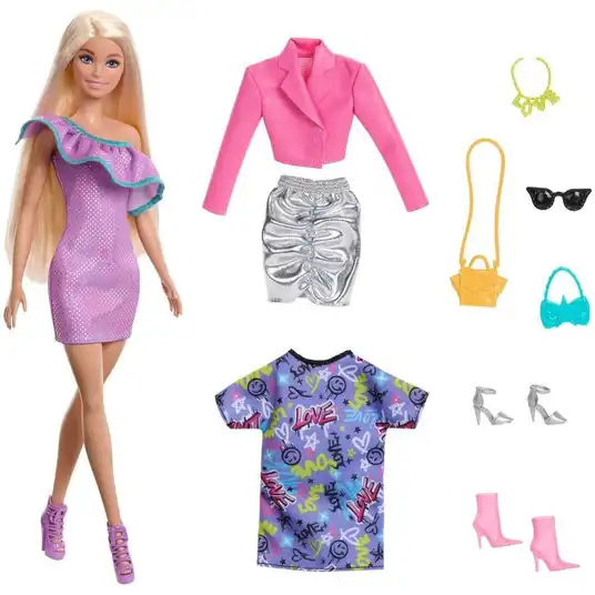 Barbie nukk ja peomoe HYT61