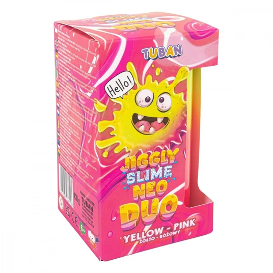 Slime Jiggly Neo Duo yellow-pink 430g