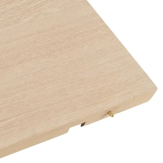 A-Line pikendusleht, pikendus tammespoonist, valge, 50x120x3 cm