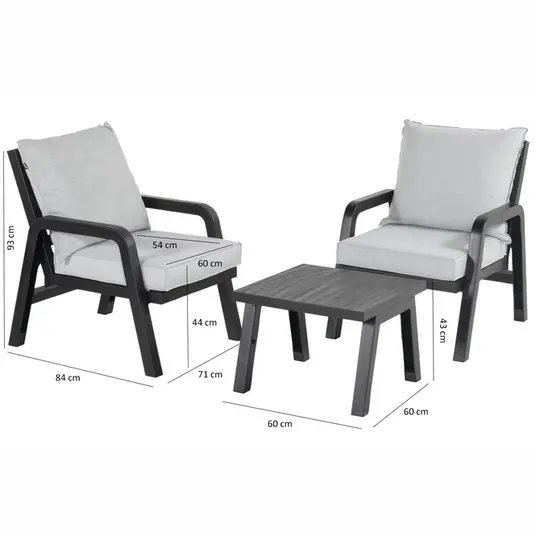 Lauko baldų komplektas Ibiza Balcony Set