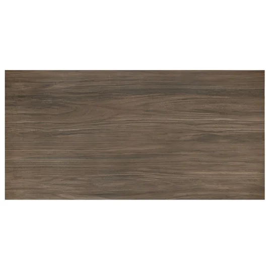 HILARIO extension table, walnut / black