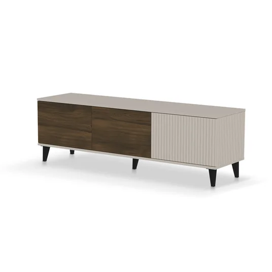 RANDOM 2 RTV-1 TV-stand, color: cashmere / walnut / black