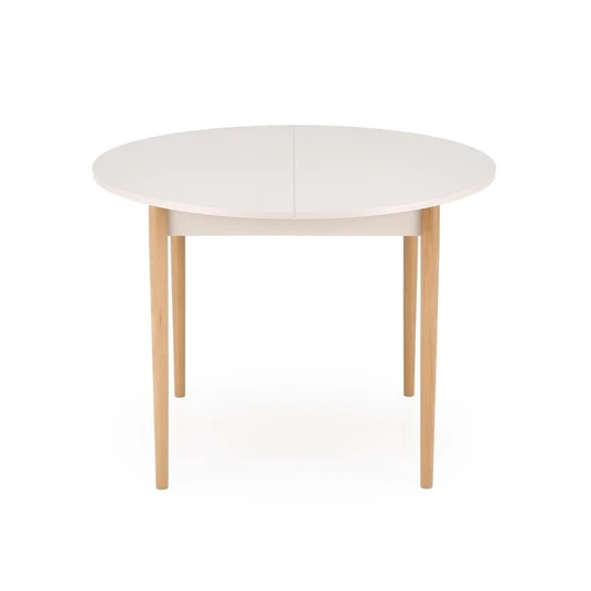 PIVOT extension table top - cashmere, legs - natural