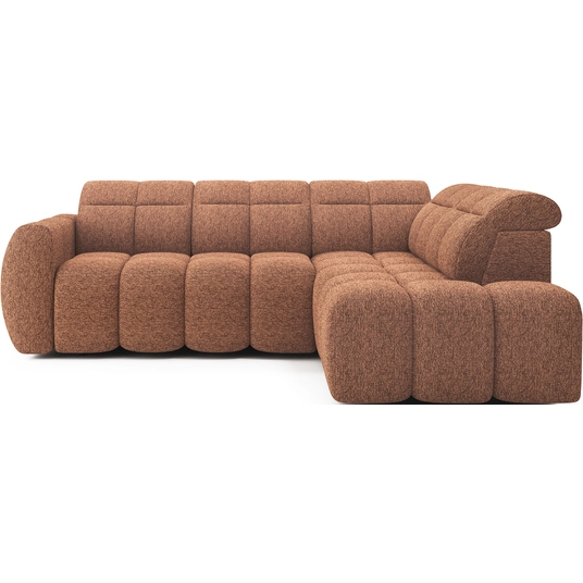 Kampinė sofa Falconn, Orange