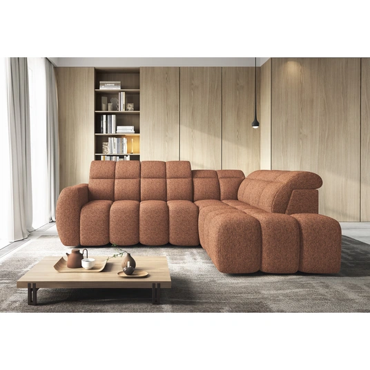 Kampinė sofa Falconn, Orange