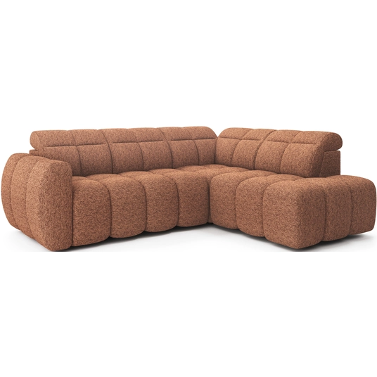 Kampinė sofa Falconn, Orange