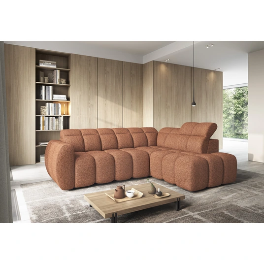 Kampinė sofa Falconn, Orange