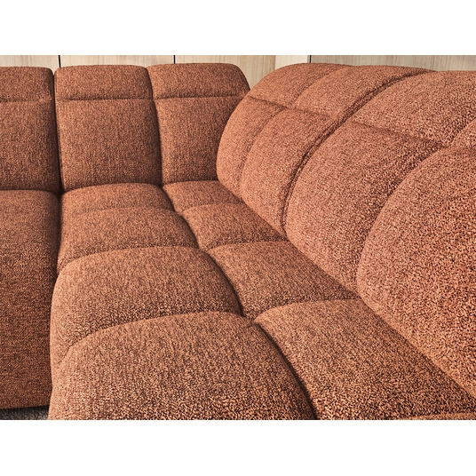 Kampinė sofa Falconn, Orange
