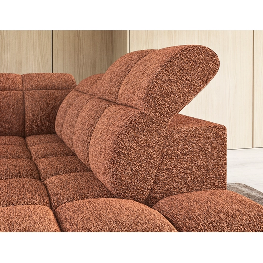 Kampinė sofa Falconn, Orange