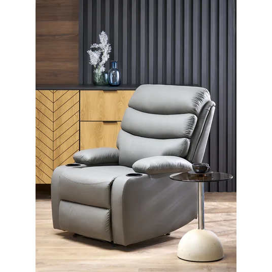 PERUS leisure chair, grey