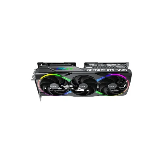 PNY GeForce RTX 5080 ARGB EPIC-X RGB™ Triple Fan 16GB OC DLSS 4
