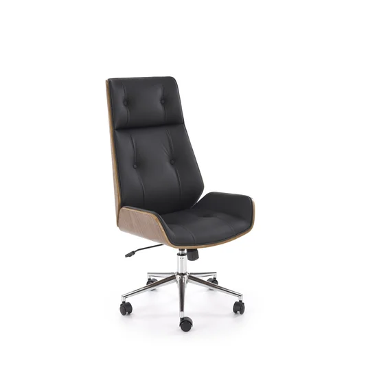 WEBSTER o.chair, walnut/black